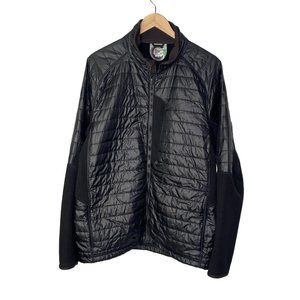 Ak Burton Men’s Full Zip Packable Jacket Black Size Large